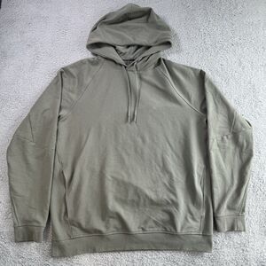 Lululemon City Sweat Pullover Hoodie Mens XL Green Athletic Stretch
